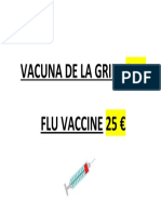 Vacuna de La Gripe 2019