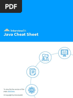 Java Cheat Sheet