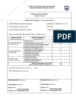 Final Year Project II Course Outline