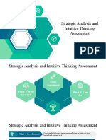 Strategic Analysis and Intuitive Thinking Assessment