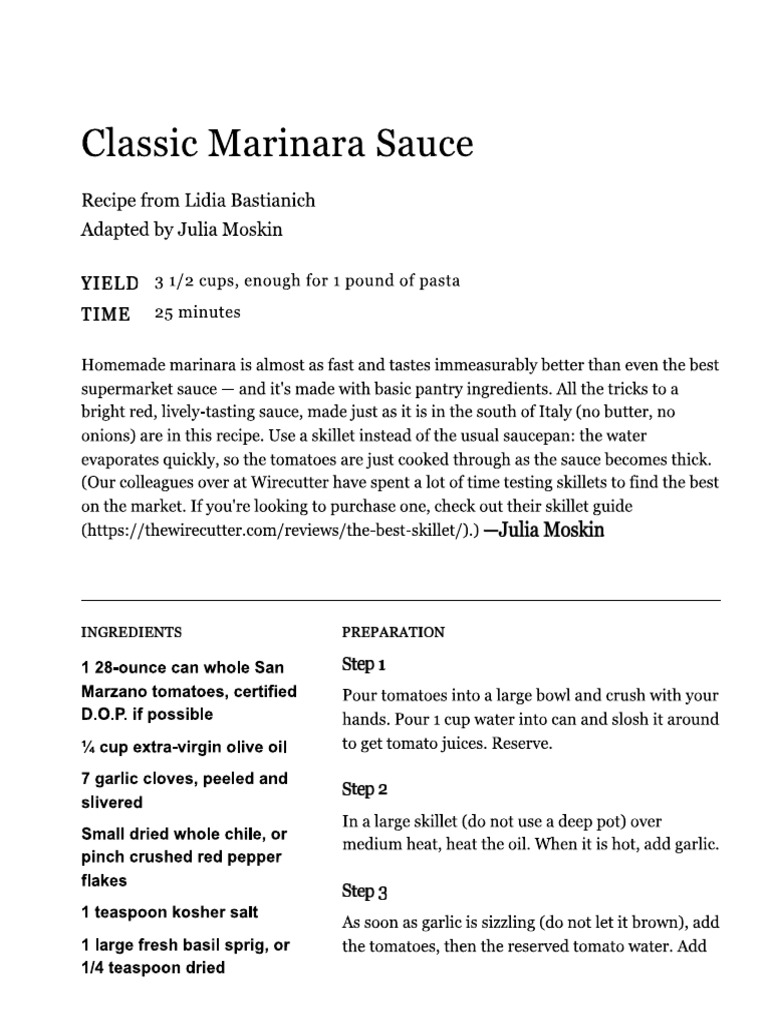 Marinara PDF