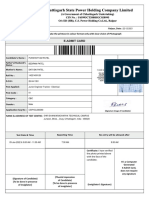 Chhattisgarh State Power Holding Company Limited: E-Admit Card