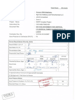 VV3154-101-B-5507 - 0 Method Statement For Vertical Cylindrical Tanks Calibration by 3D Laser