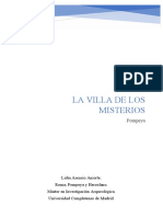 La Villa de Los Misterios. Lidia Asensio Aniorte