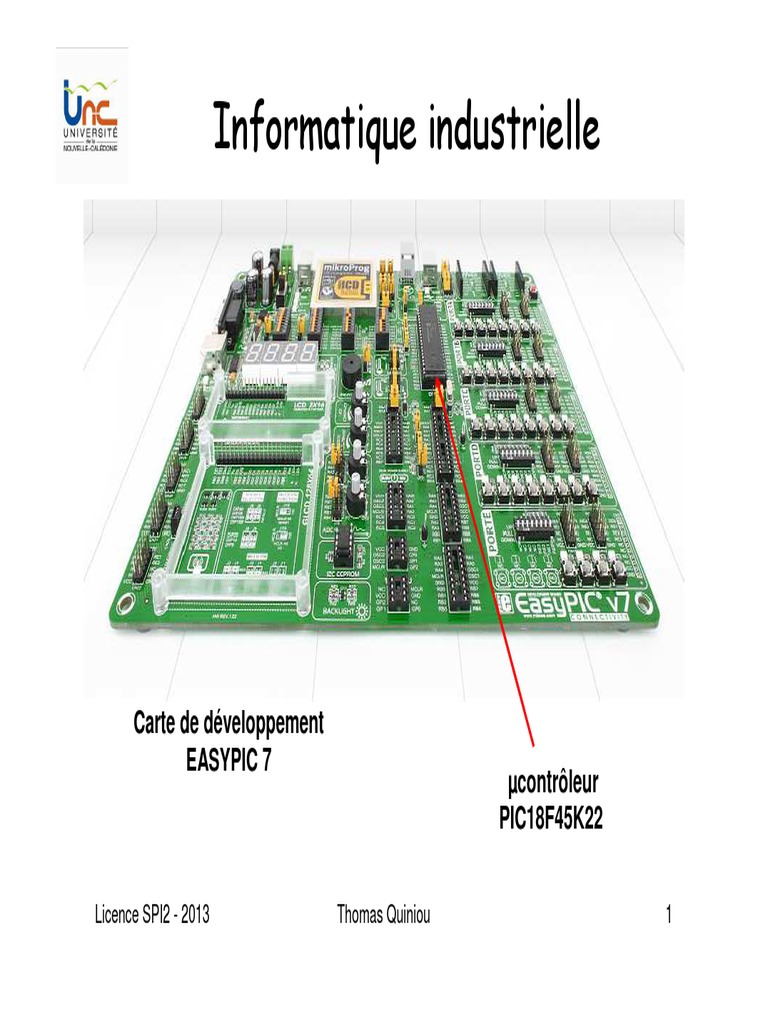 Microcontroleur Compress | PDF | Microcontrôleur | Électronique