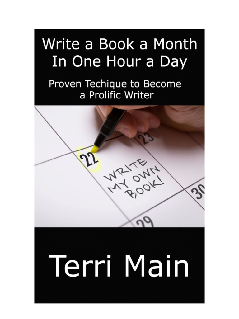 How To Write A Book in A Month | PDF | Typefaces | Books