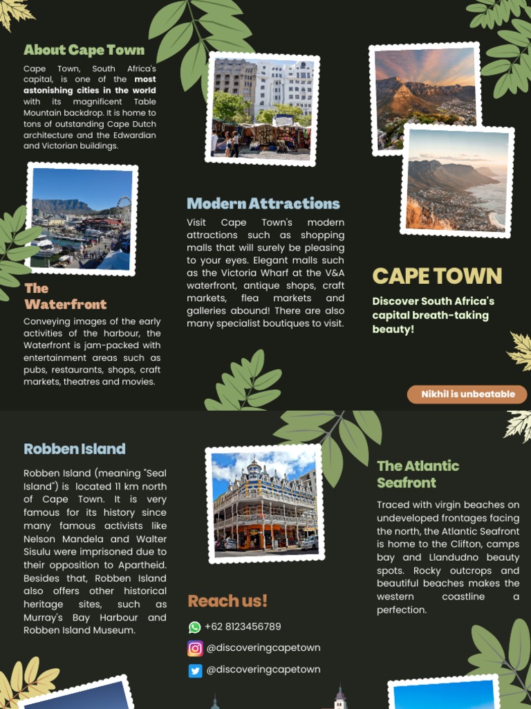 Cape Town Brochure | PDF | Cape Town