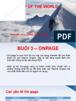 Bu I 3 - Onpage