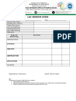 Template 5 - Session Guide Format