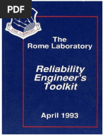 Download Rome Laboratory Reliability Engineers Toolkit  April 1993 by goldpanr8222 SN58518103 doc pdf