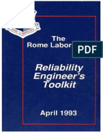 Download Rome Laboratory Reliability Engineers Toolkit  April 1993 by goldpanr8222 SN58518103 doc pdf