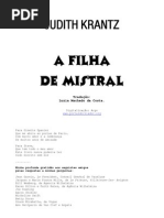 Livro - Judith Krantz a Filha de Mistral