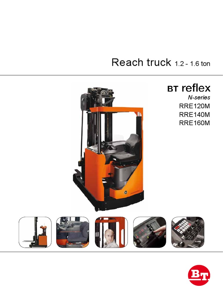 BT Reach Truck Specifications 1.2-1.6 Ton | PDF | Axle | Alternating ...