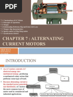 Chapter 7: Alternating Current Motors: Electrical Machine