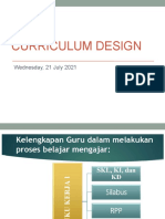 Curriculum Design