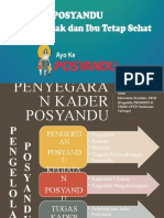 Materi Ringkas Pelatihan Kader Posyandu