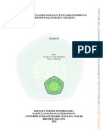 Pemodelan User Interface Dan User Experience Menggunakan Design Thinking