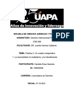 Tarea 2 de Derecho Internacional Privado.