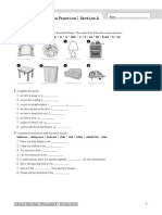 Vocabulary: Extra Practice Section A