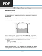 Radar Level Meter Data Sheet