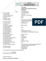 Biodata Mahasiswa Baru POLBENG