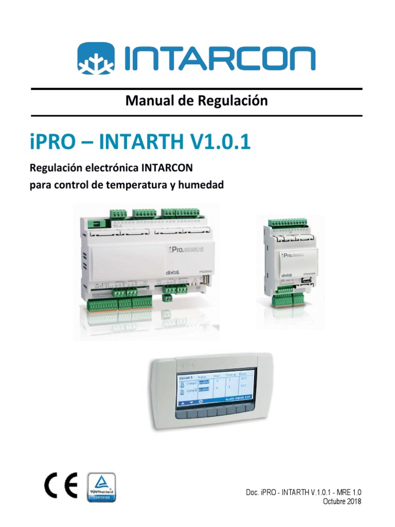 Manual de Regulación INTARCON iPRO | PDF | Apoyo | Archivo de computadora
