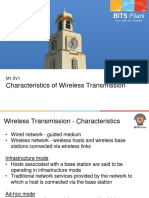 BITS Pilani: Characteristics of Wireless Transmission