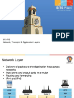 BITS Pilani: M1.4V3 Network, Transport & Application Layers