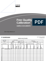 Sample Free Calibration Docs