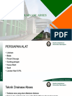 Perawatan Drainase Abses