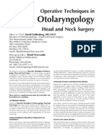Information For Auth - 2017 - Operative Techniques in Otolaryngology Head and Ne