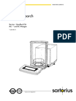 Sartorius Servicehandbucht RC MC