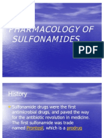Pharmacology of Sulphonamides