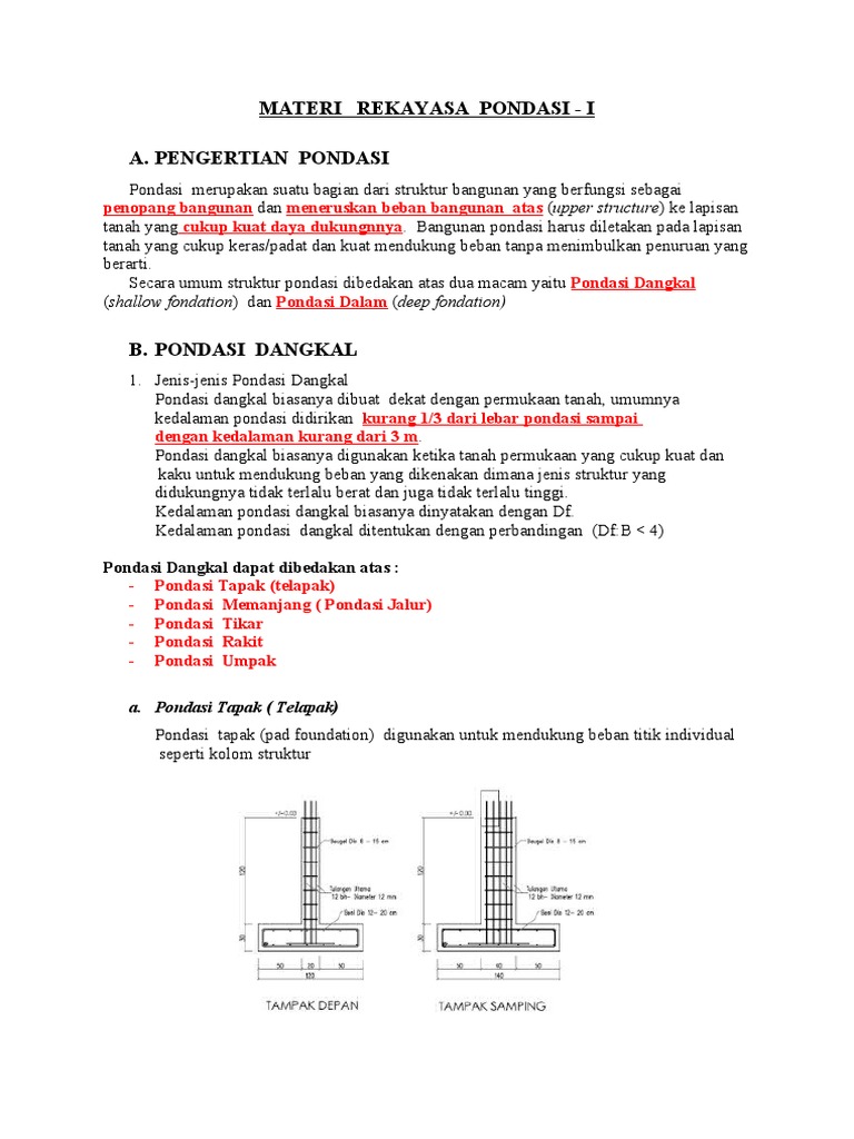 Rekayasa Pondasi I Pdf
