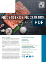 Foods To Enjoy, Foods To Toss: For Autoimmunity