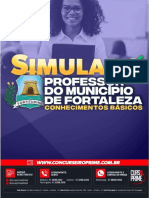 Simulado de Português e Legislação para Professor do Município de Fortaleza