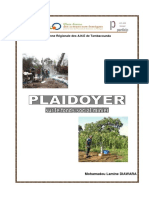 Pf-Ane Rapport TH Matique R Gionale - Plaidoyer Tambacounda