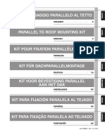 Kit Per Fissaggio Parallelo Al Tetto: Cod. 069302 - Rev. 12 (11/14)