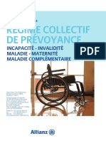 CG Regime Collectif de Prevoyance Incapacite Invalidite Maladie