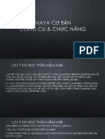Buoi 02, 03 - Maya Co Ban - Cong Cu Va Chuc Nang