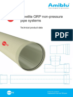 Flowtite GRP Non-Pressure Pipe Systems: Technical Product Data