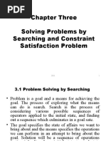 Chapter Three Solving Problems by Searching and Constraint Satisfaction Problem