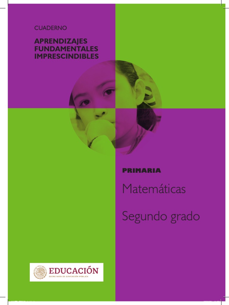Cuaderno de Matemáticas 2° Primaria | PDF | Evaluación | Calendario