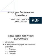 Employee Perf Chart