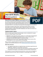 KS2 SATS Maths: Recovery Guidance