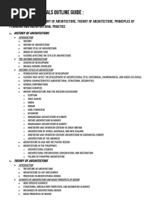 Ale Review Materials Outline Guide