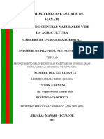 Informe de Practica de Ecologia Forestal