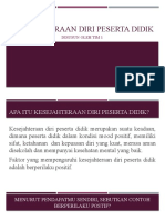 Kesejahteraan Diri Peserta Didik