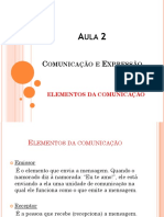 Slides - Língua Portuguesa-Comunicação e Expressão