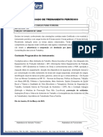 Certificado treinamento operador grua